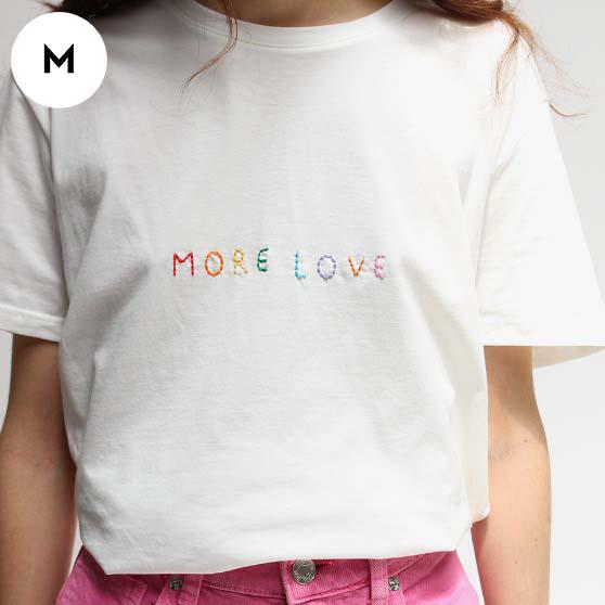 Camiseta More Love Mujer Talla M